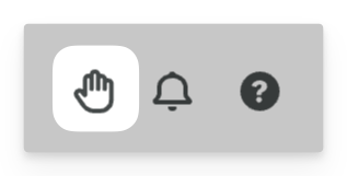 product feedback raised hand