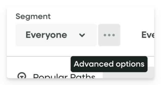 Advanced options Journeys