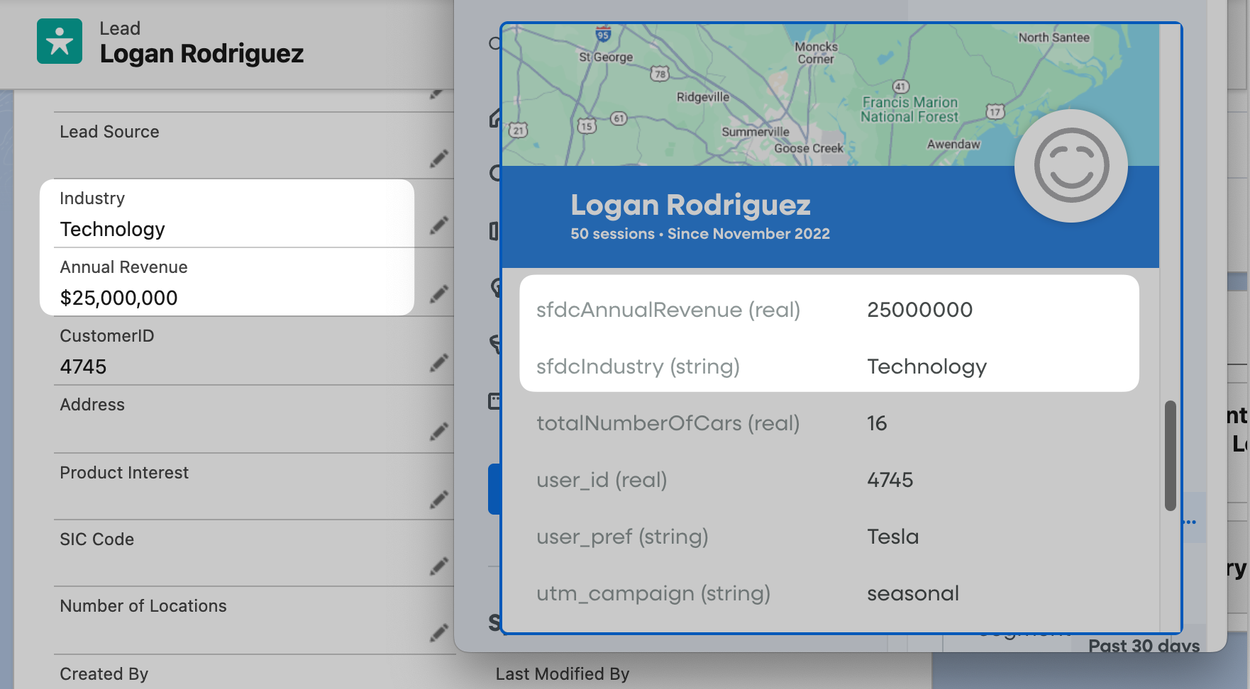 Salesforce Fullstory App - Both Apps Sync
