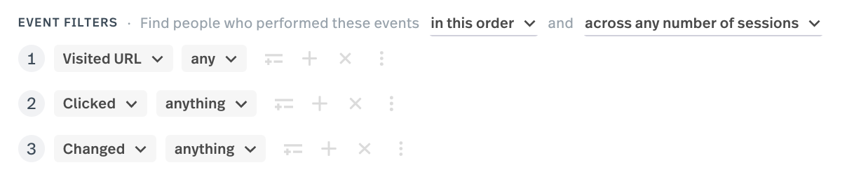 Segment Filters